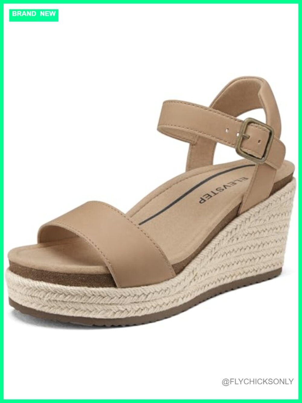 Genuine Leather Orthopedic Wedge Sandals Arch Support Platform Espadrilles